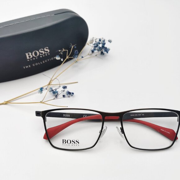 BOSS Men Rectangle Eyeglasses - Picture 4 of 4